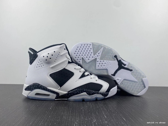 Cheap Oreo Jordan 384664-101 Retro 6 0822